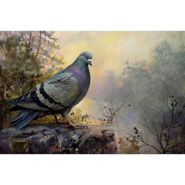 Pigeon Acrylic Canvas